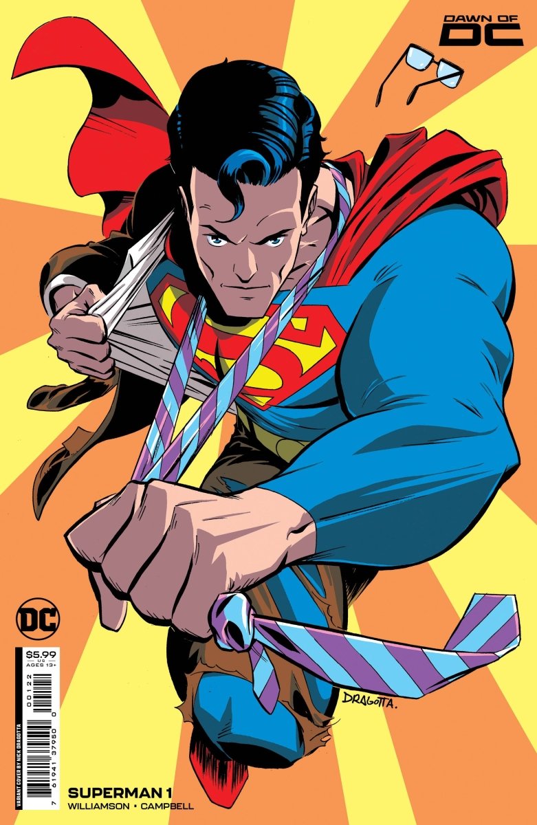 Superman #1 Cvr J Nick Dragotta Card Stock Var - Walt's Comic Shop