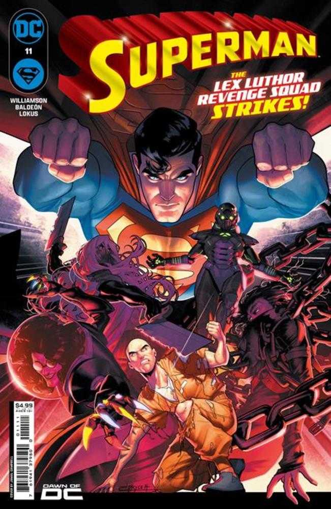 Superman #11 Cover A Jamal Campbell - Walt's Comic Shop