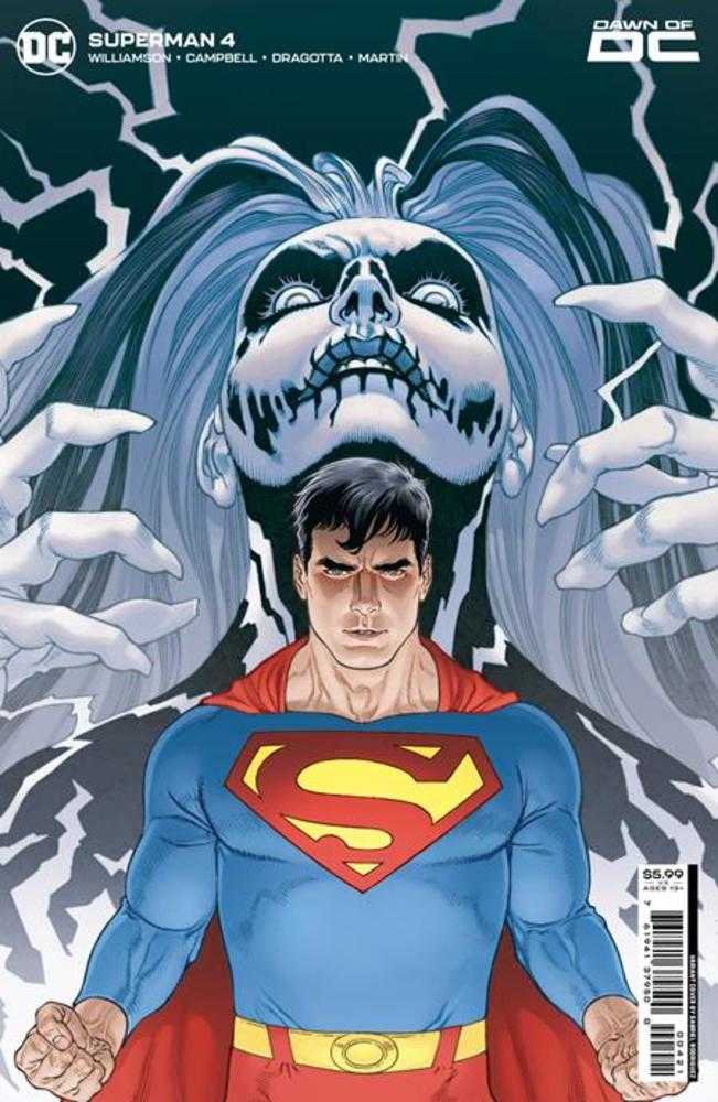 Superman #4 Cover B Gabriel Rodriguez Card Stock Variant - Walt's Comic Shop