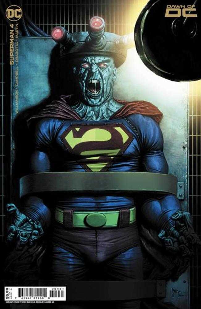 Superman #4 Cover C Mico Suayan Card Stock Variant - Walt's Comic Shop