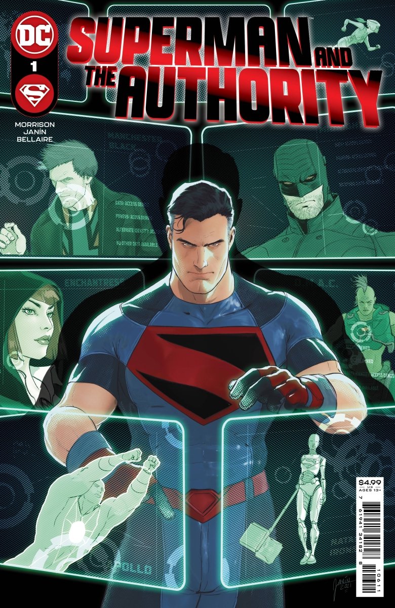 Superman & Authority #1 Cvr A Janin - Walt's Comic Shop