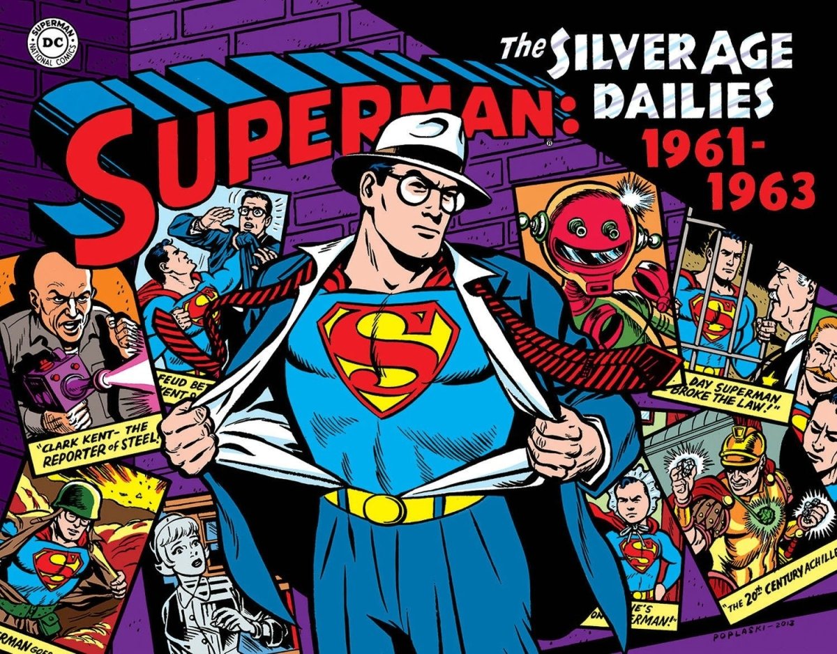 Superman: The Silver Age Newspaper Dailies Volume 2: 1961-1963 HC - Walt's Comic Shop