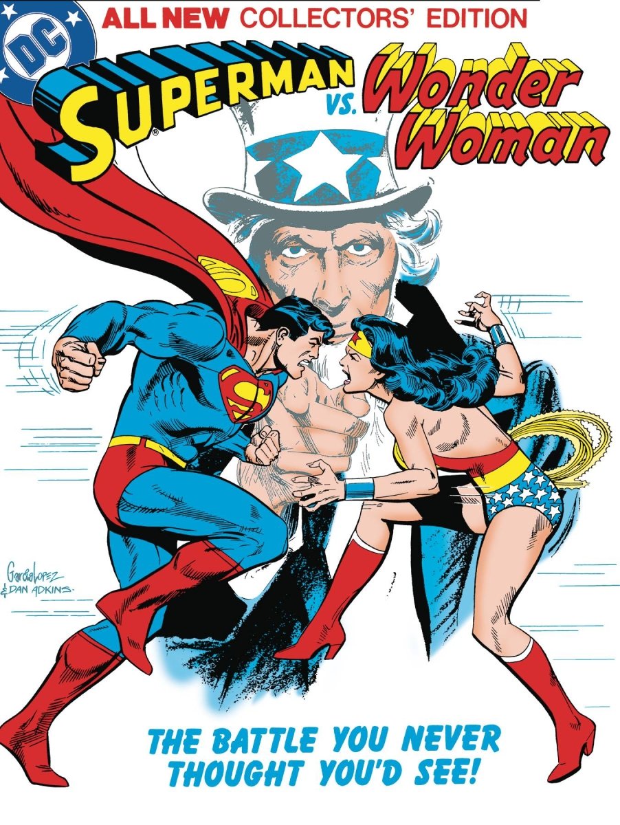 Superman Vs Wonder Woman Tabloid Edition HC *OOP* - Walt's Comic Shop