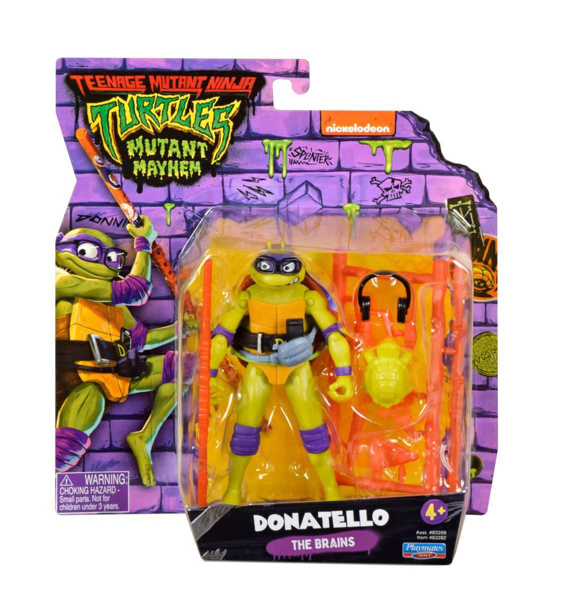 Teenage Mutant Ninja Turtles Mutant Mayhem Donatello Action Figure - Walt's Comic Shop