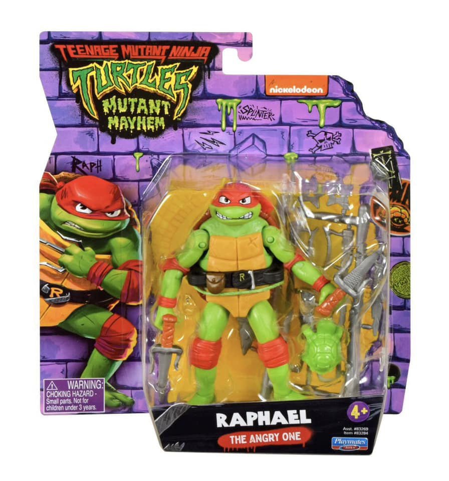 Teenage Mutant Ninja Turtles Mutant Mayhem Raphael Action Figure - Walt's Comic Shop