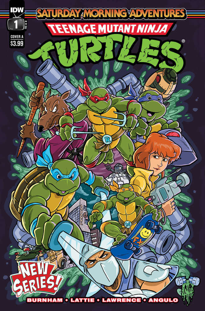 Teenage Mutant Ninja Turtles Saturday Morning Adventure Continued #1 Cover A Lattie - Walt's Comic Shop