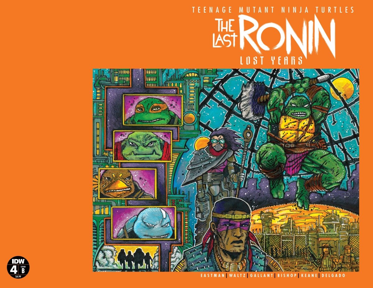 Teenage Mutant Ninja Turtles: The Last Ronin—Lost Years #4 Variant B (Eastman & Bishop) - Walt's Comic Shop