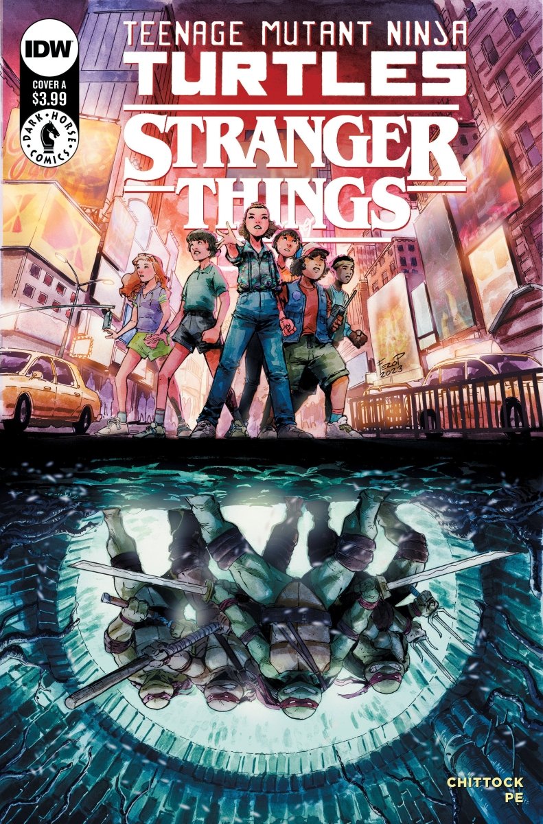 Teenage Mutant Ninja Turtles X Stranger Things #1 Cover A (Pe) - Walt's Comic Shop