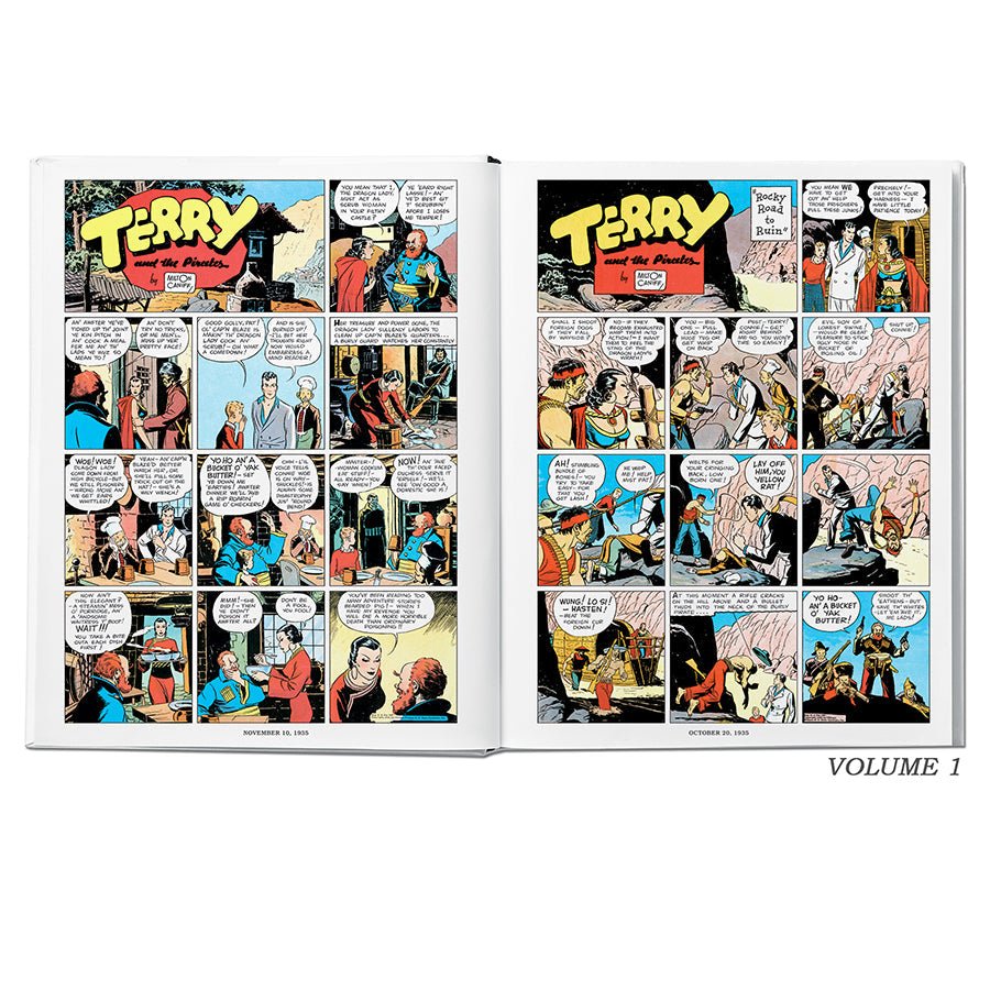 Terry And The Pirates: The Master Collection HC BUNDLE Vol. 1 & Vol. 13 - Walt's Comic Shop