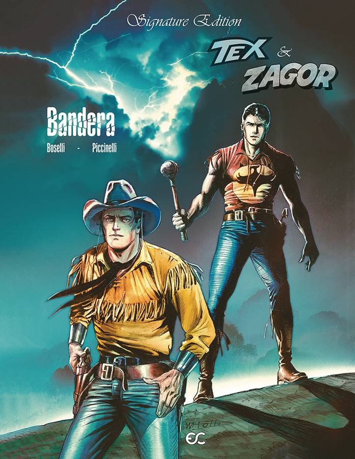 Tex & Zagor Bandera GN HC - Walt's Comic Shop