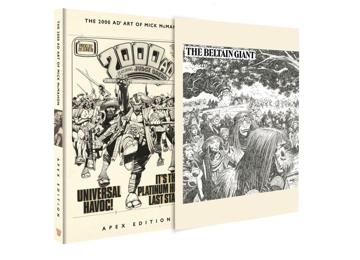 The 2000 AD Art Of Mick McMahon - Apex Slipcase Edition HC