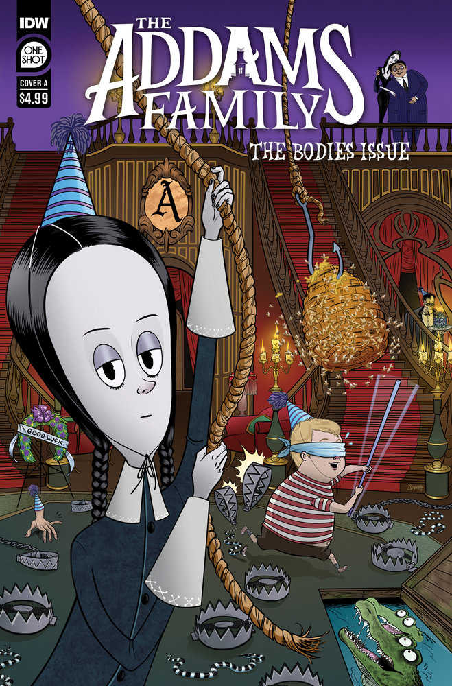 The Addams Family: The Bodies Issue Cover A (Clugston Flores) - Walt's Comic Shop