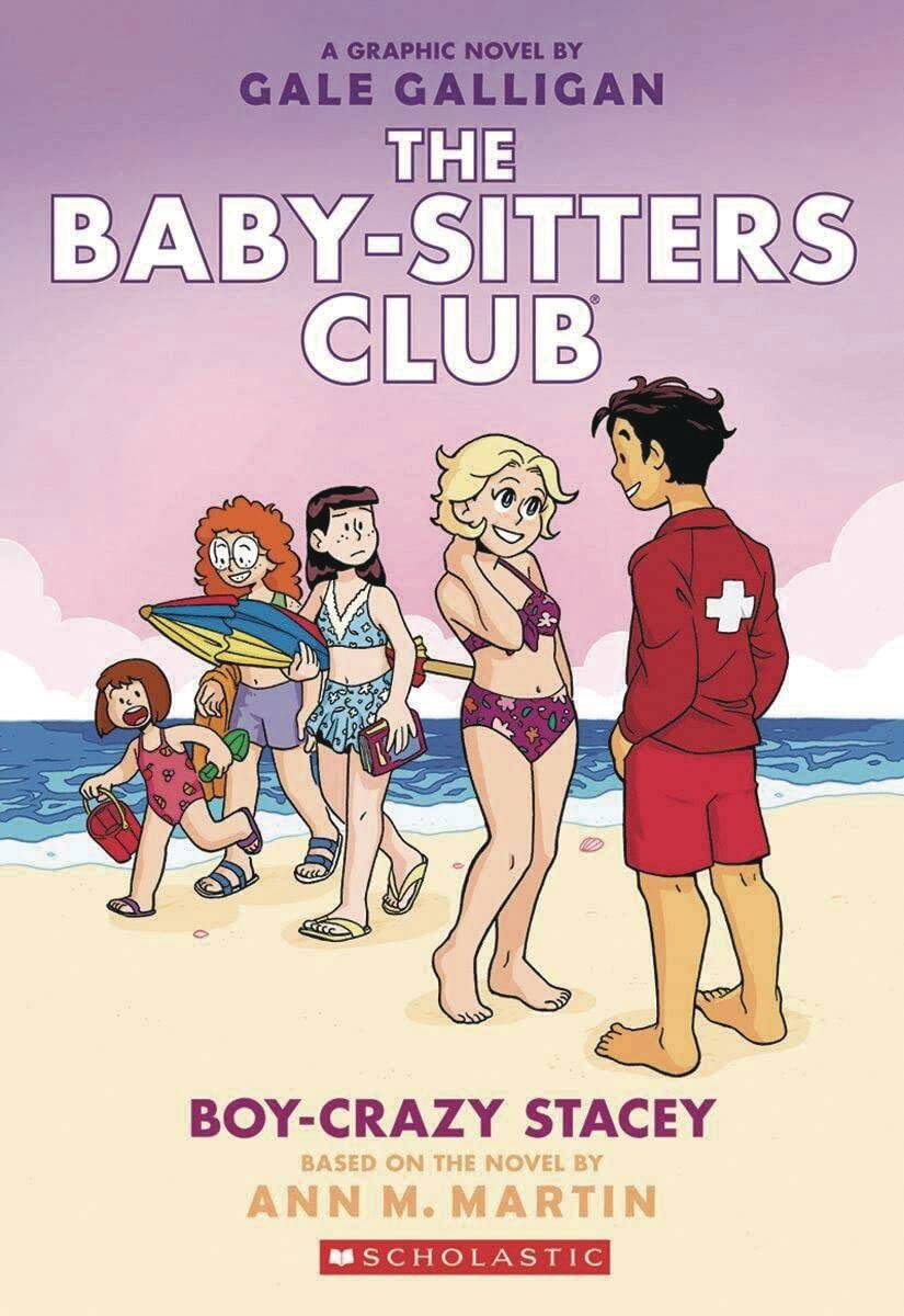 The Baby-Sitters Club FC Edition GN Vol 07 Boy-Crazy Stacey New Printing - Walt's Comic Shop