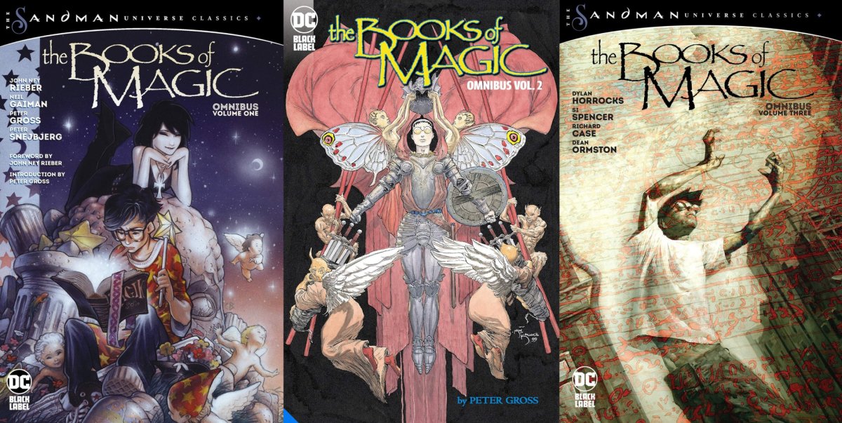 The Books Of Magic Omnibus Vol. 1-3 HC Bundle - Walt's Comic Shop