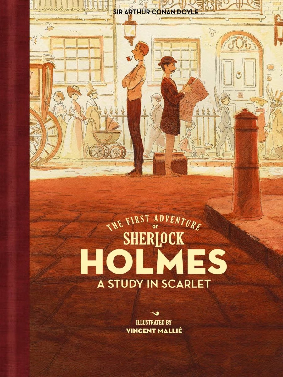 The First Adventure Of Sherlock Holmes: A Study In Scarlet HC - Walt's Comic Shop