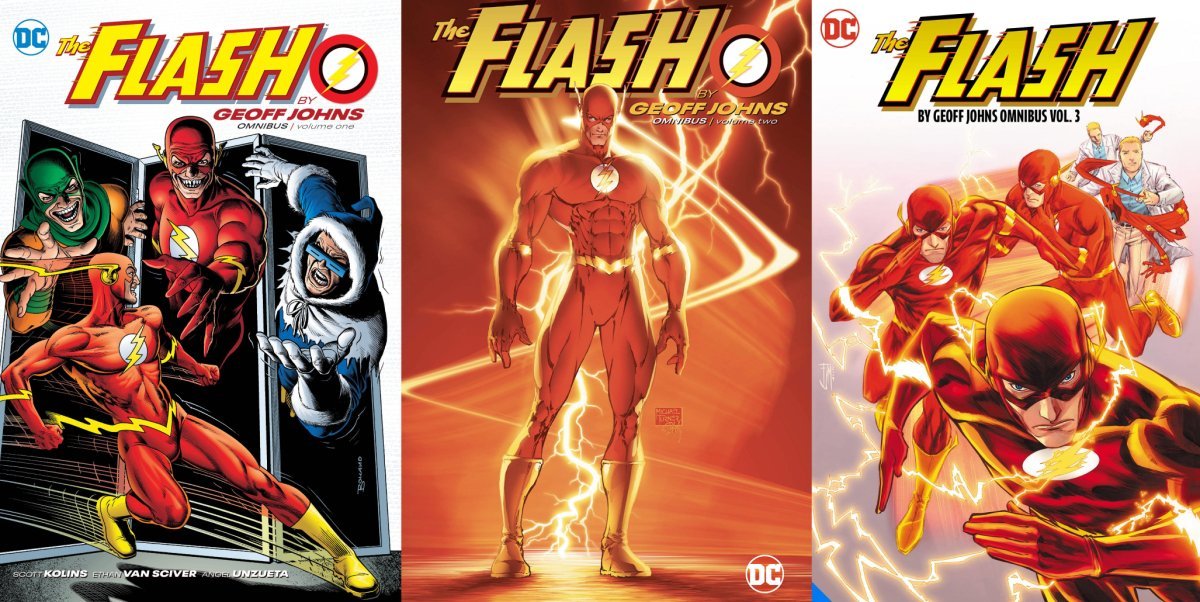 The Flash By Geoff Johns Omnibus Vol 1 -3 HC Bundle - Walt's Comic Shop