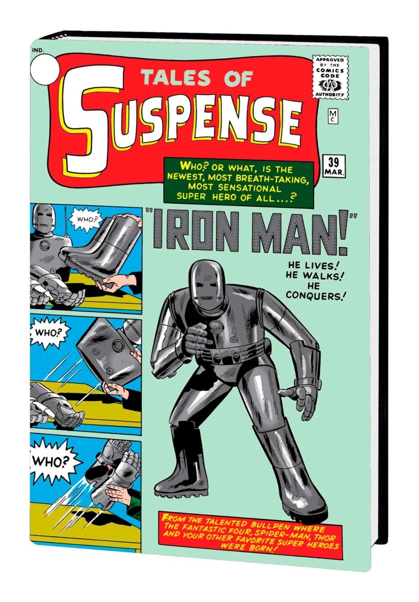 The Invincible Iron Man Omnibus Vol. 1 Kirby Cover HC [New Printing, DM Only] - Walt's Comic Shop
