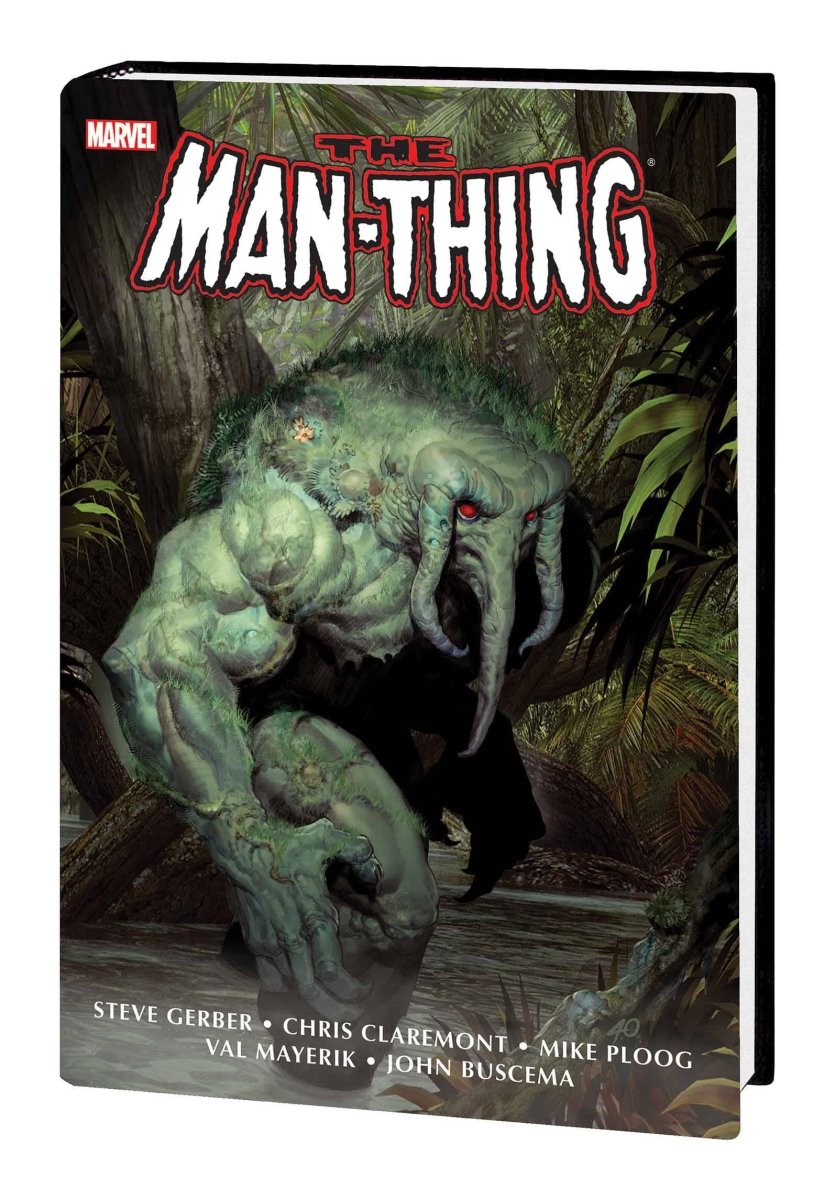 The Man-Thing Omnibus HC Olivetti Cover New Printing - Walt's Comic Shop