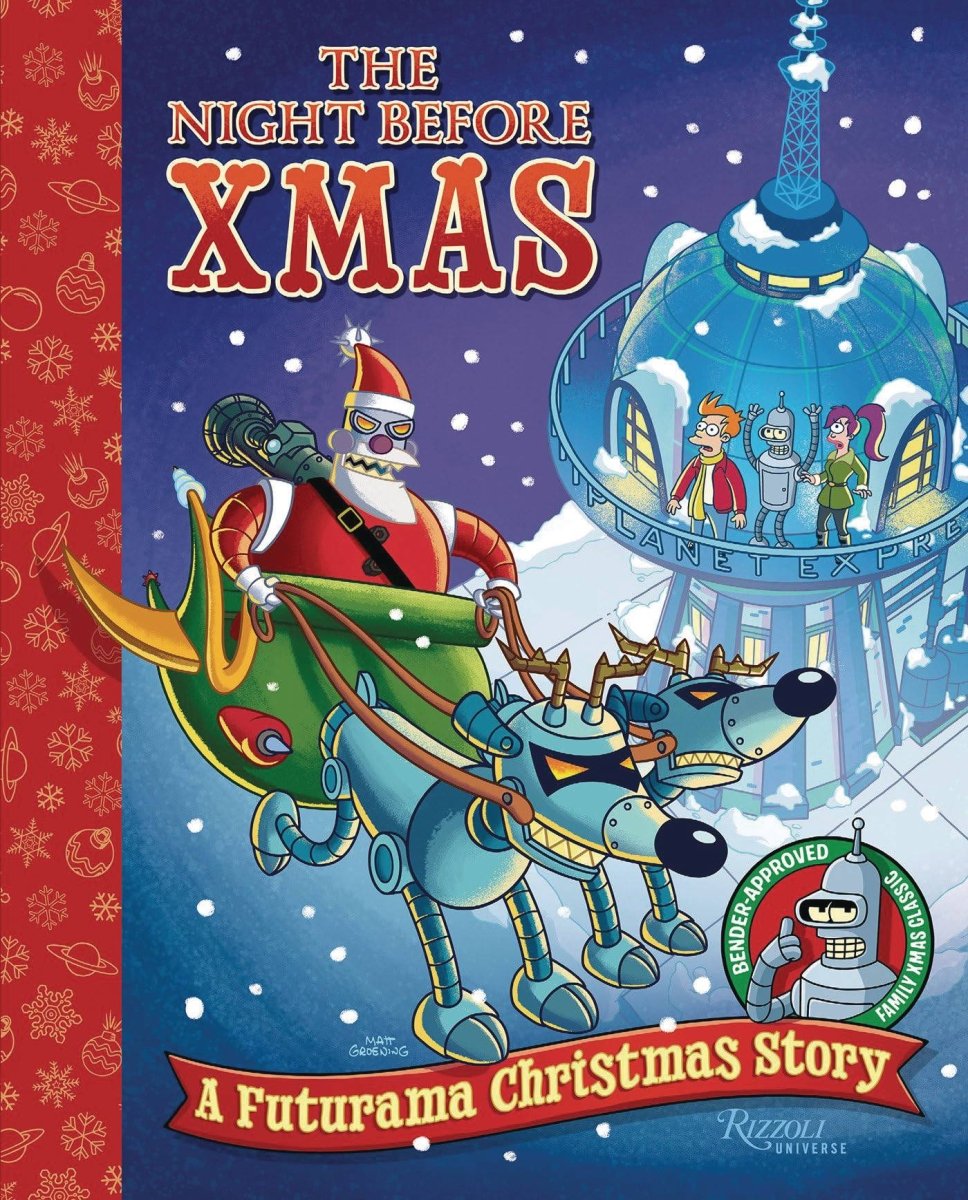 The Night Before Xmas: A Futurama Christmas Story HC - Walt's Comic Shop