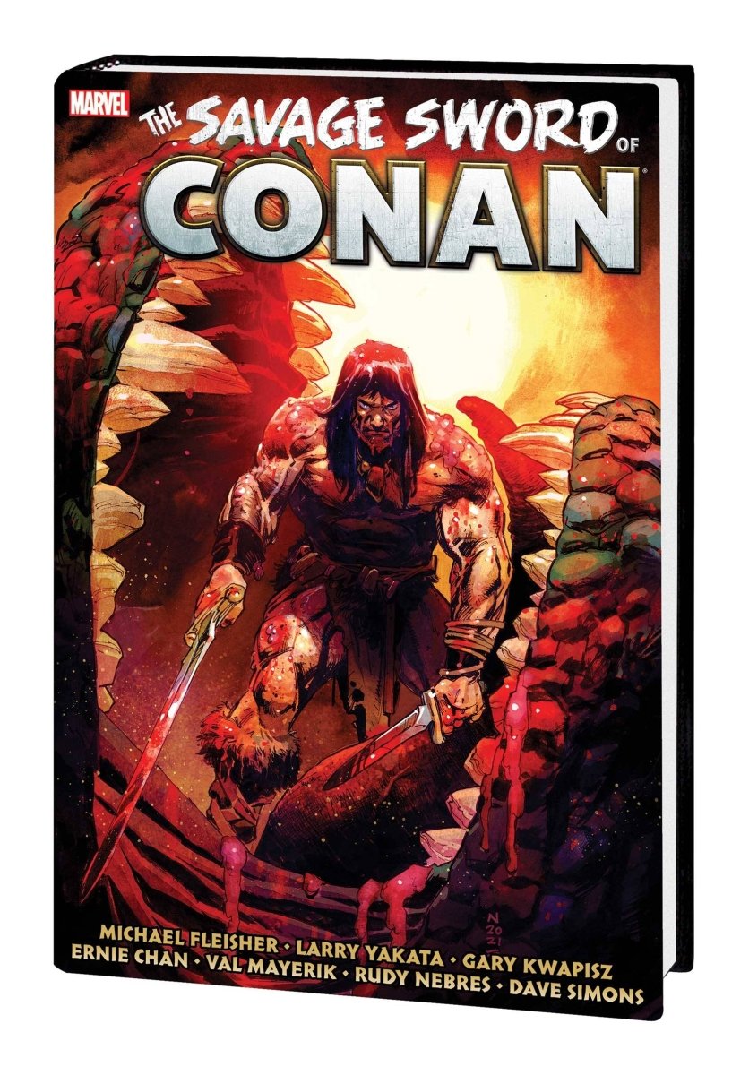 The Savage Sword Of Conan: The Original Marvel Years Omnibus HC Vol 08 Klein Cover - Walt's Comic Shop