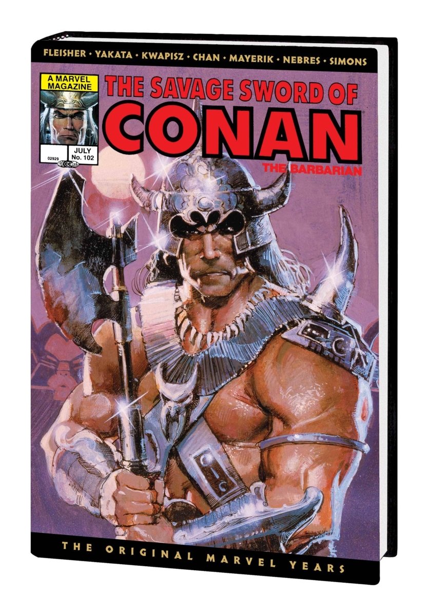 The Savage Sword Of Conan: The Original Marvel Years Omnibus HC Vol 08 Sienkie Cover - Walt's Comic Shop