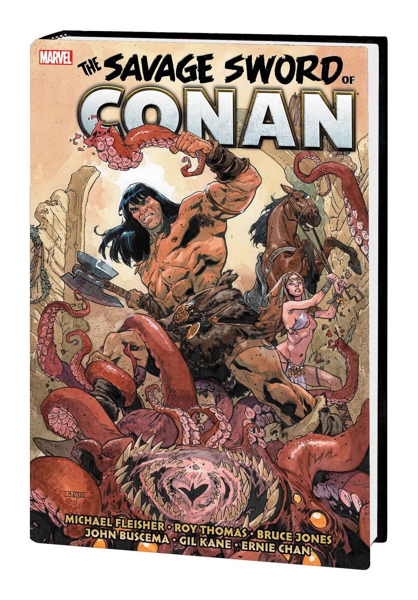 The Savage Sword Of Conan: The Original Marvel Years Omnibus Hc Vol 5 Asrar Cvr - Walt's Comic Shop