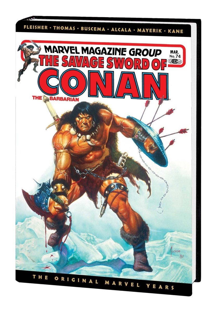The Savage Sword Of Conan: The Original Marvel Years Omnibus HC Vol. 6 Jusko DM Variant - Walt's Comic Shop