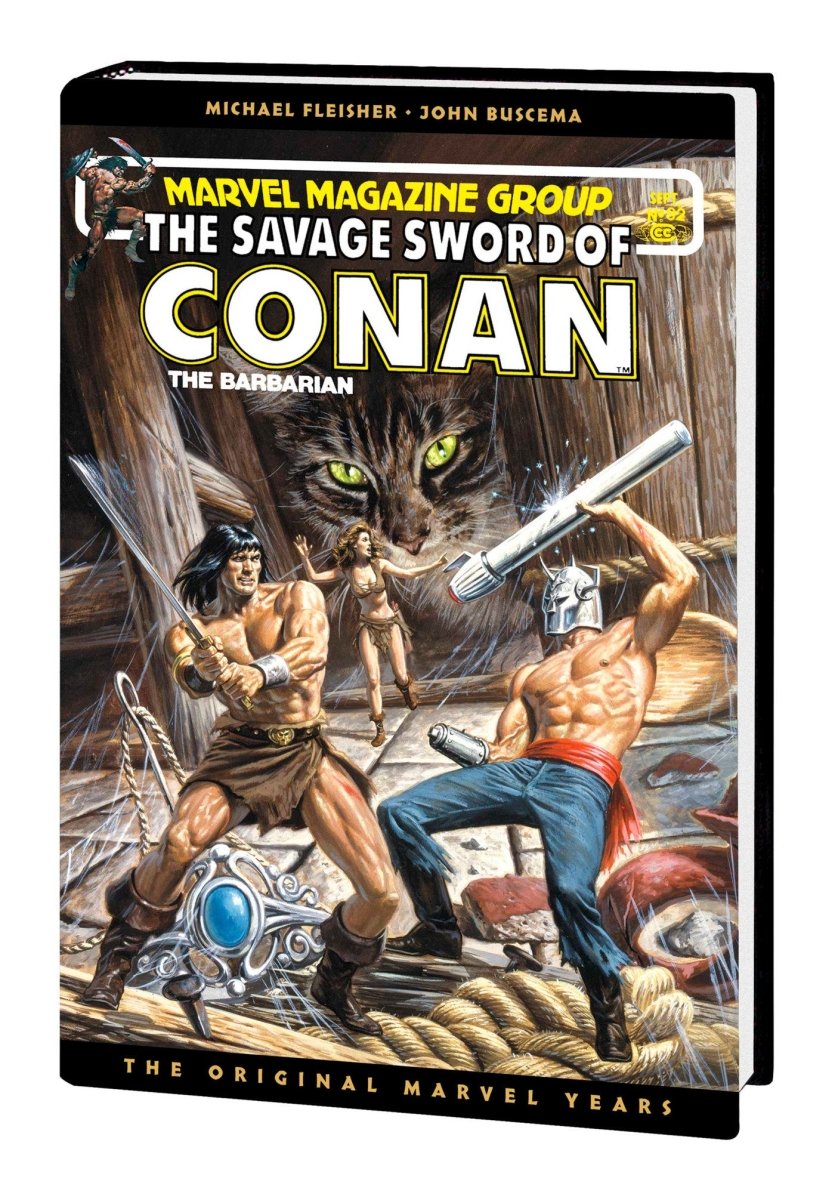 The Savage Sword Of Conan: The Original Marvel Years Omnibus Vol. 7 HC Larkin Cover - Walt's Comic Shop