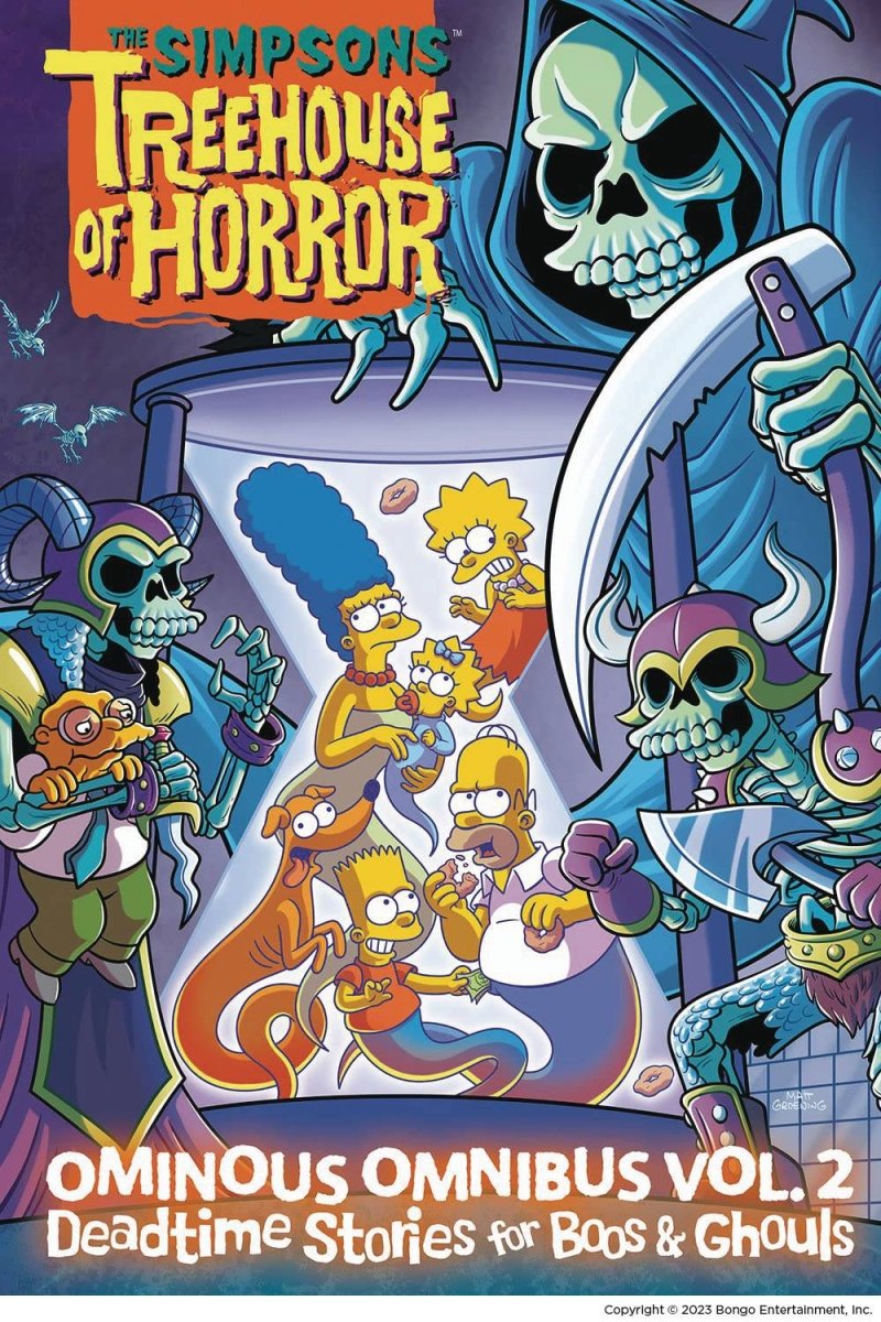 The Simpsons Treehouse Of Horror Ominous Omnibus Vol 02 Deadtime HC - Walt's Comic Shop