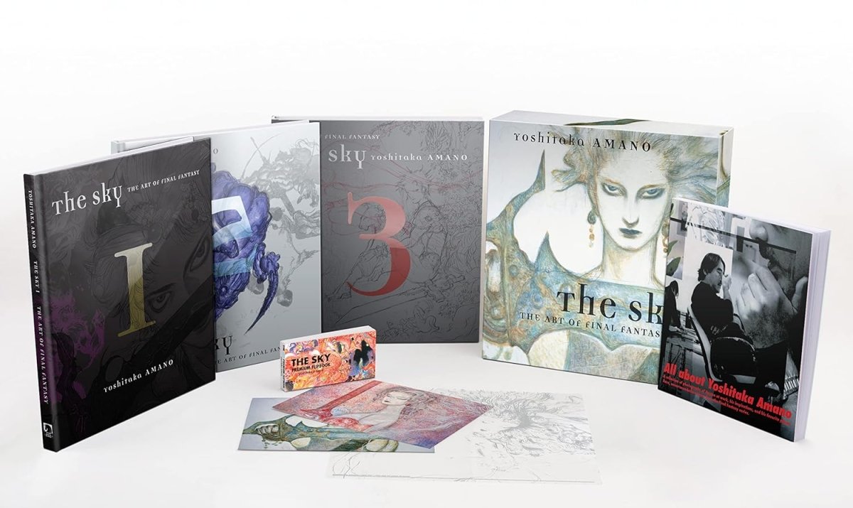 The Sky: The Art Of Final Fantasy Boxed Set HC (Second Edition) - Walt's Comic Shop