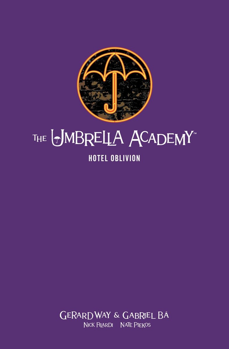 The Umbrella Academy Library Edition Volume 3: Hotel Oblivion HC - Walt's Comic Shop