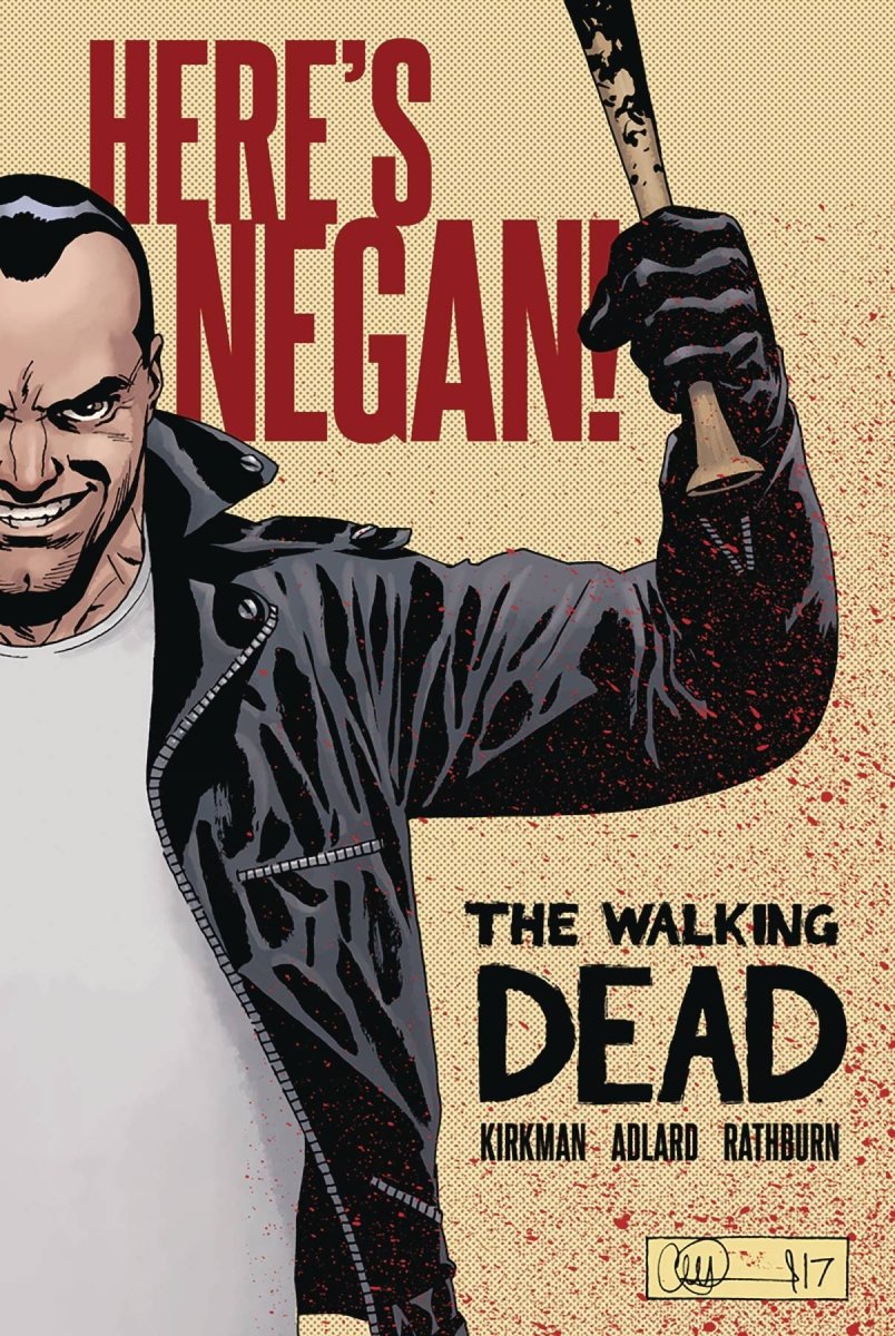 The Walking Dead Heres Negan HC - Walt's Comic Shop