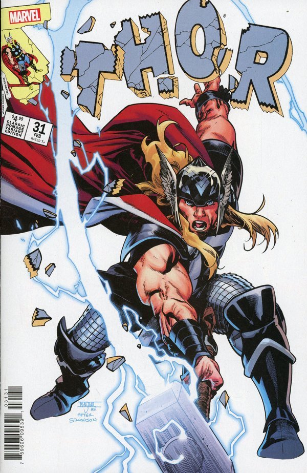 Thor #31 Asrar Classic Homage Var - Walt's Comic Shop
