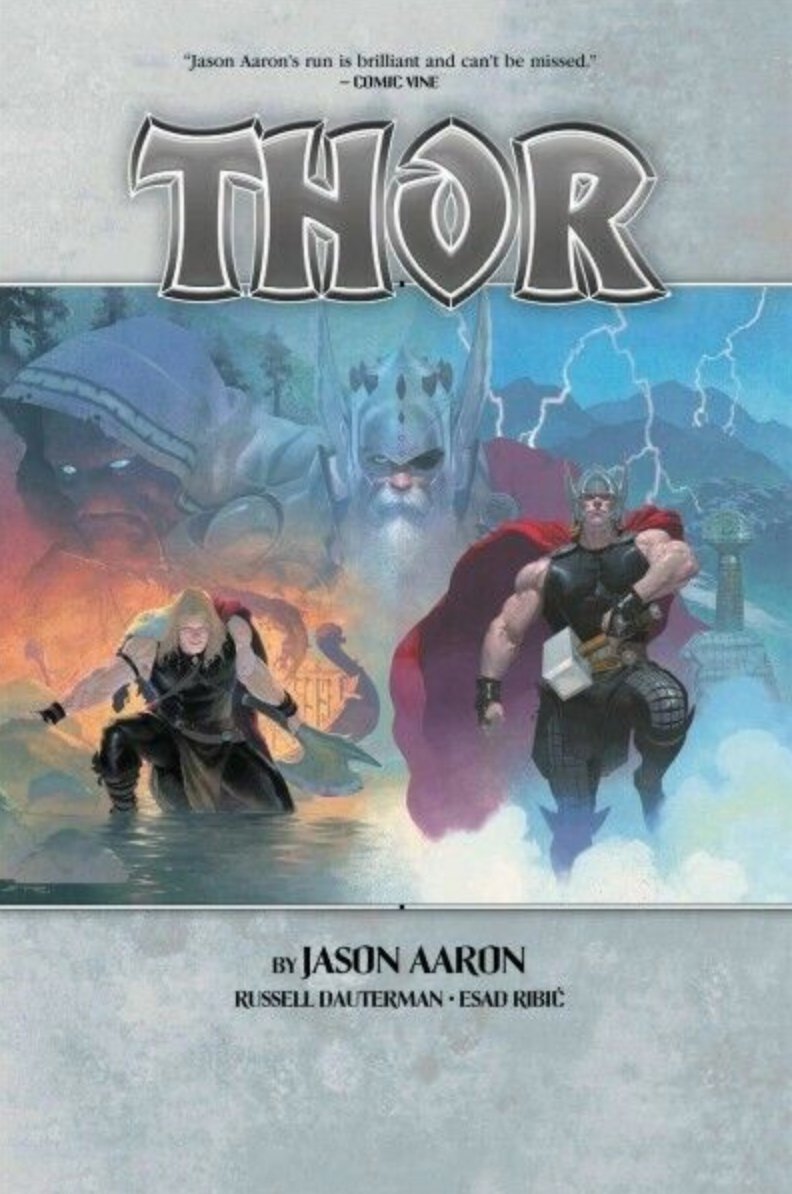Thor By Jason Aaron Omnibus Vol. 1 HC Ribic Cover - Walt's Comic Shop