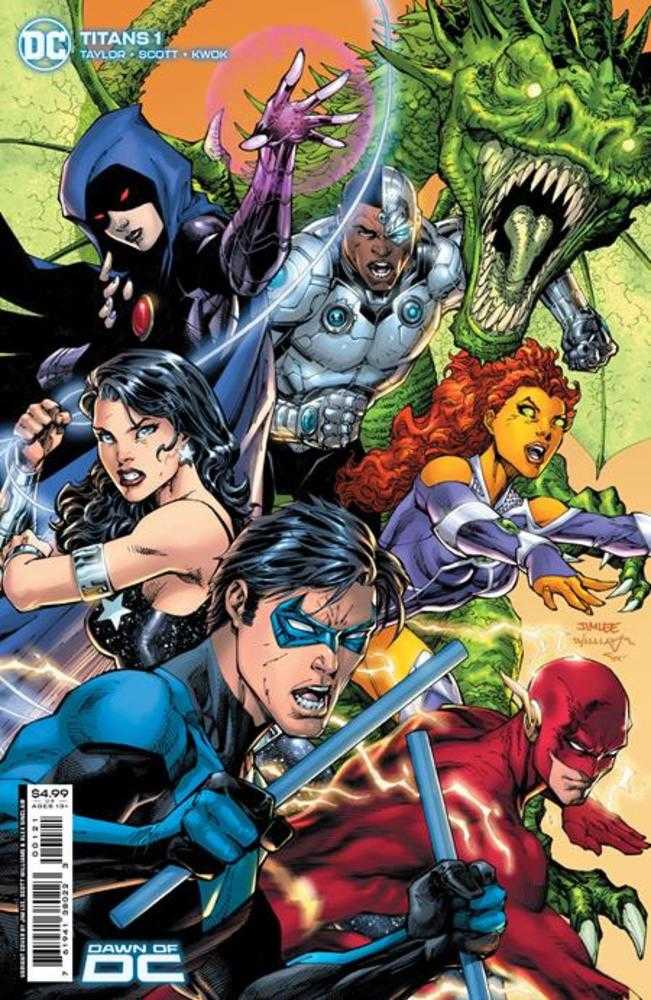 Titans #1 Cover B Jim Lee Card Stock Variant - Walt's Comic Shop