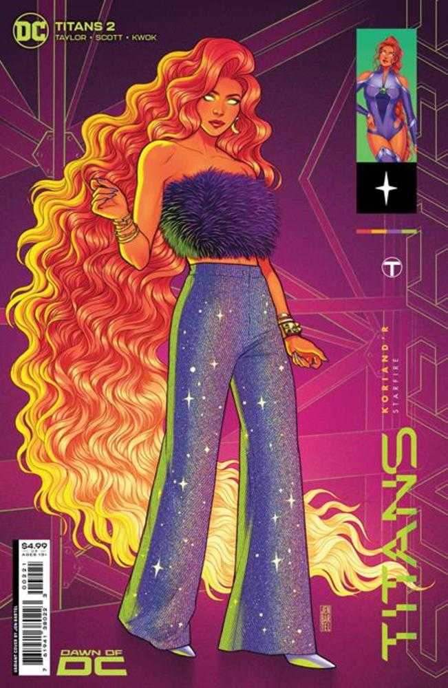 Titans #2 Cover B Jen Bartel Card Stock Variant - Walt's Comic Shop