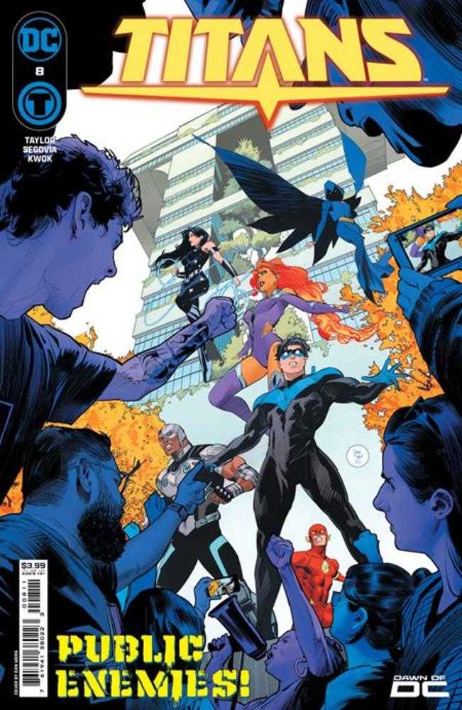 Titans #8 Cover A Dan Mora - Walt's Comic Shop