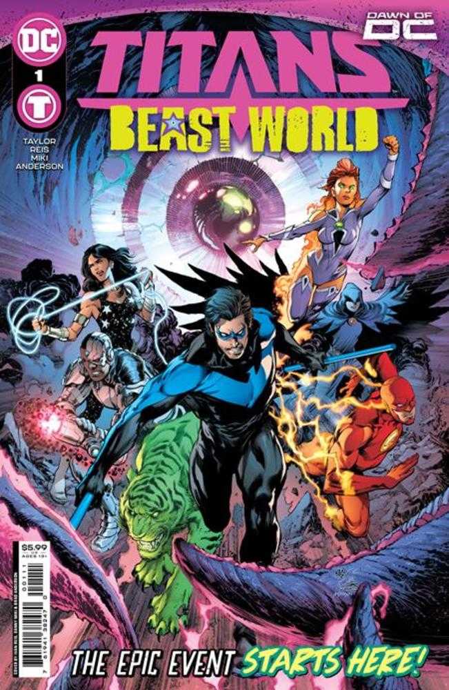 Titans Beast World #1 (Of 6) Cover A Ivan Reis & Danny Miki - Walt's Comic Shop