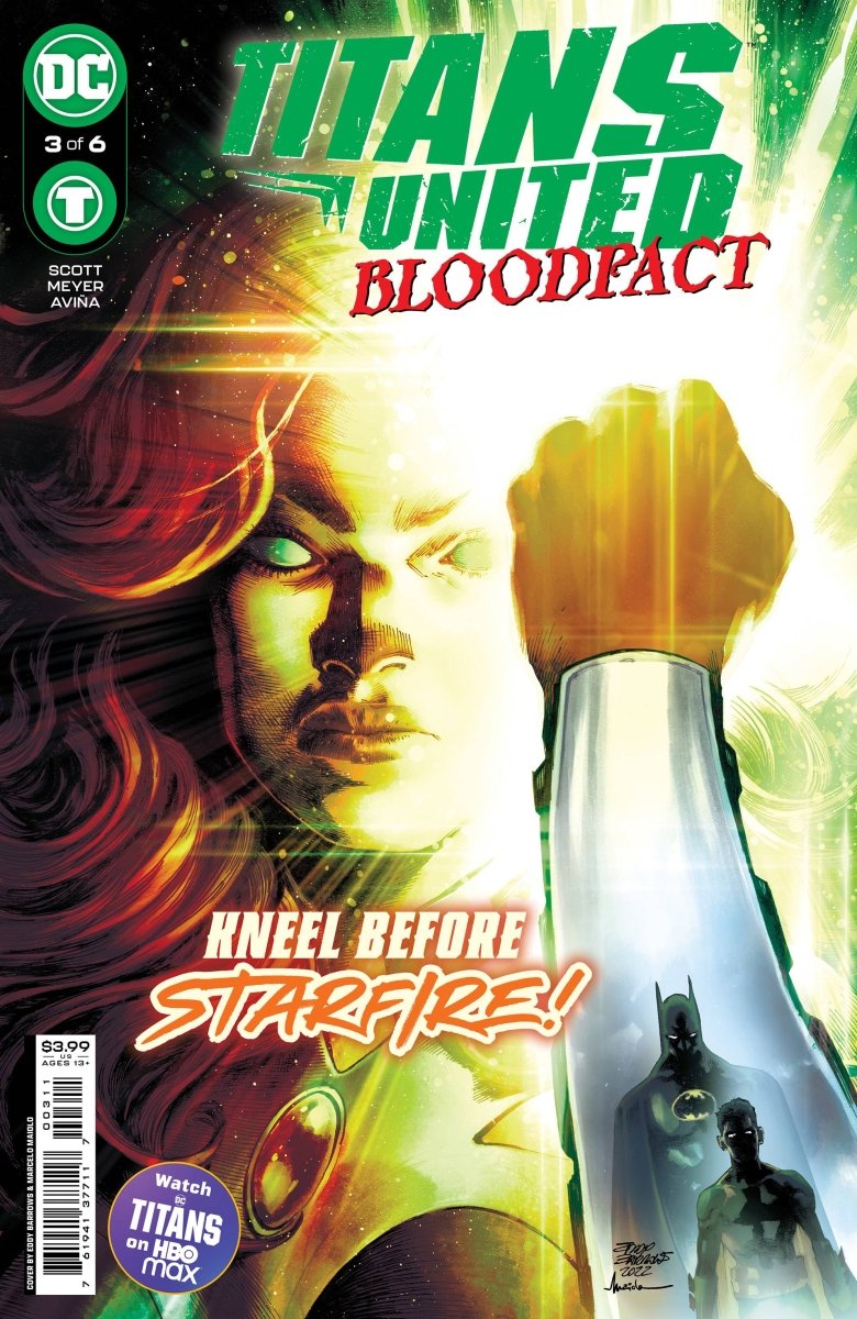 Titans United Bloodpact #3 (Of 6) Cvr A Barrows - Walt's Comic Shop