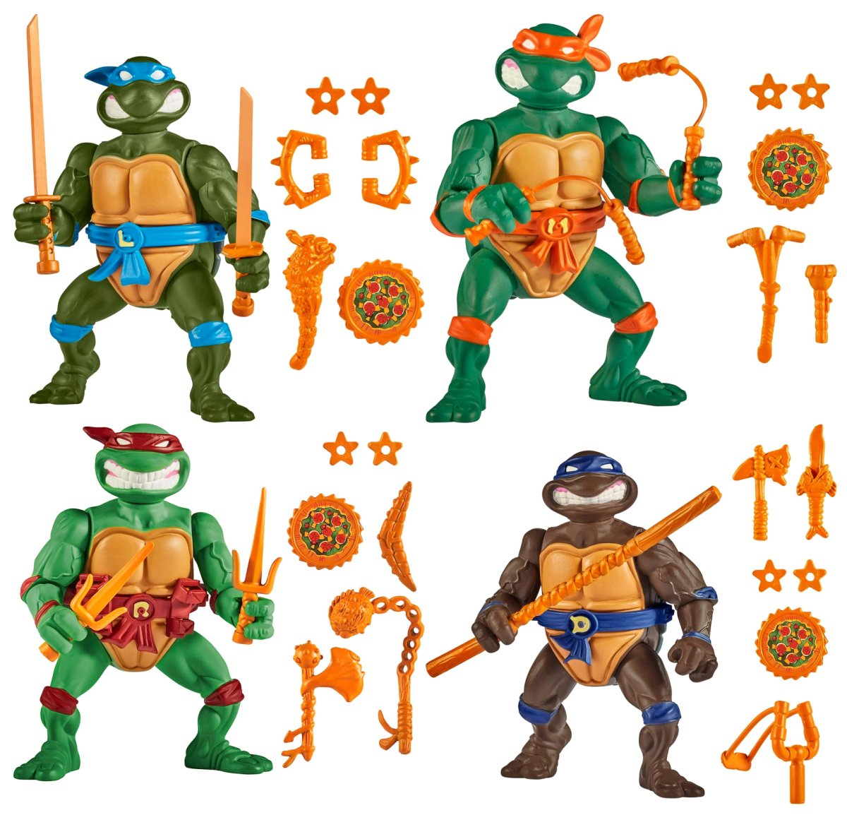 TMNT Classic Collection With Storage Shell Set Action Figures - Walt's Comic Shop