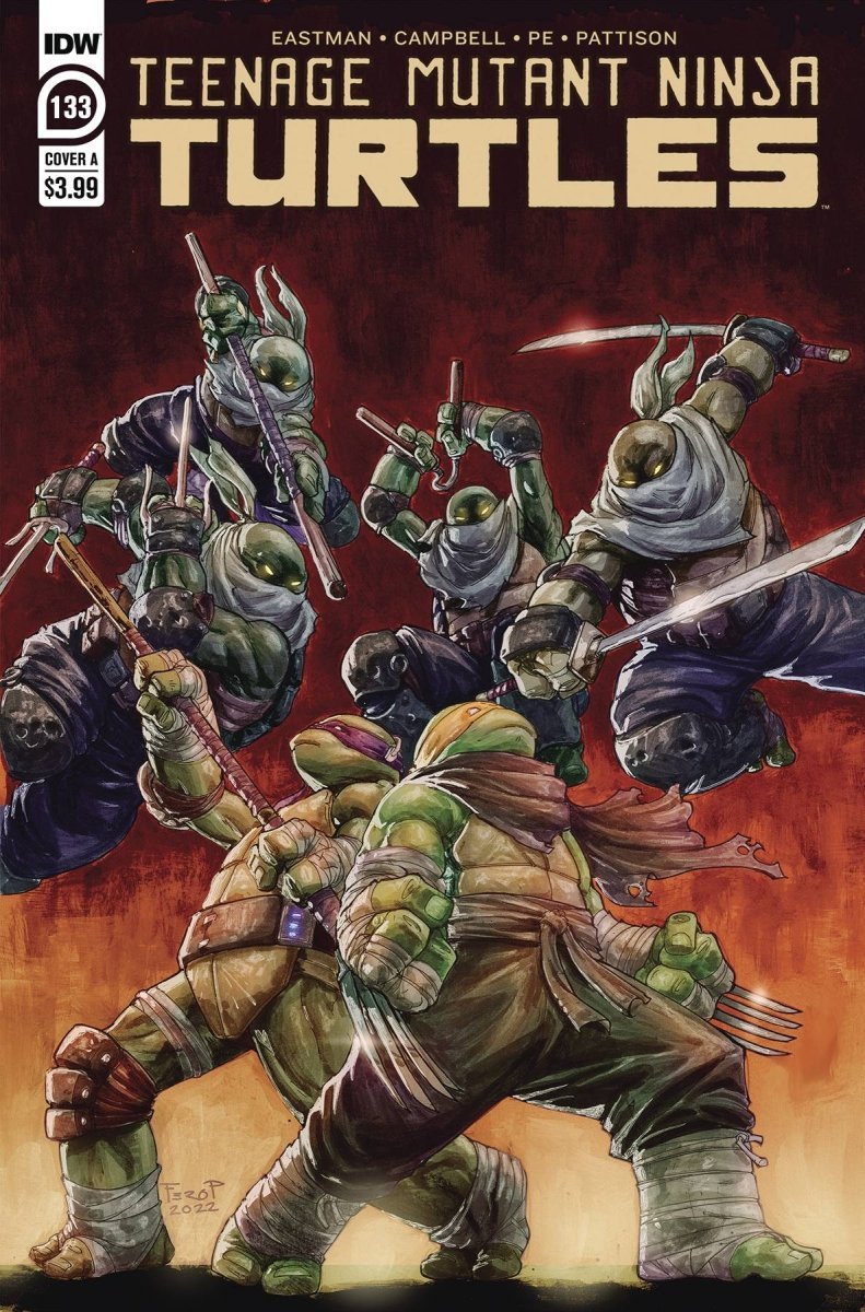 TMNT Ongoing #133 Cover A Pe - Walt's Comic Shop
