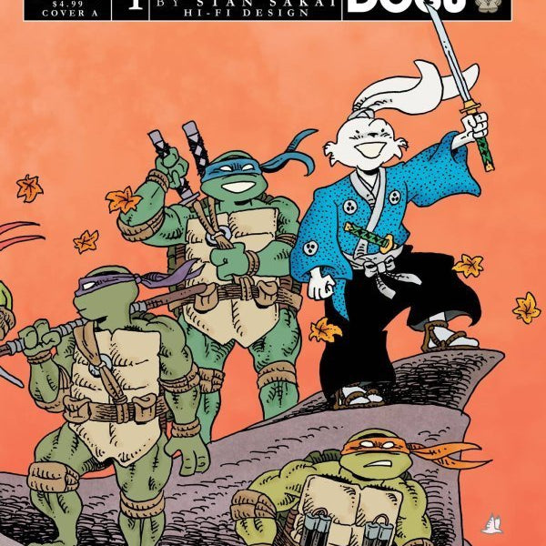 TMNT Usagi Yojimbo Wherewhen #1 Cvr A Sakai - Walt's Comic