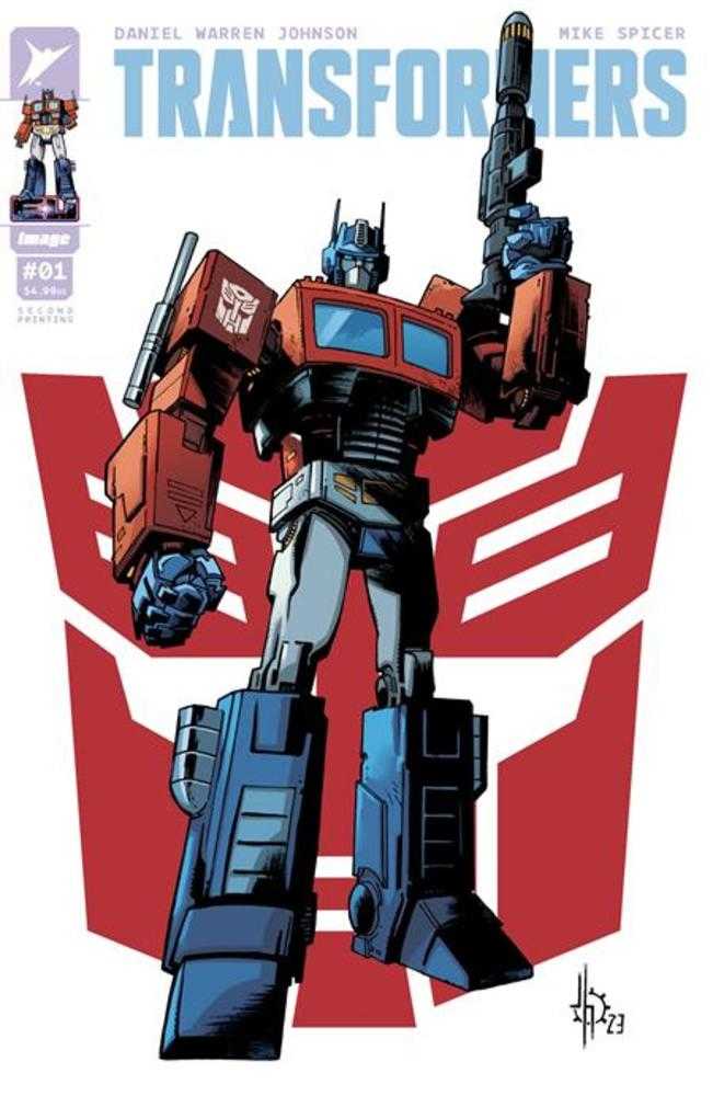 Transformers #1 Cover A Jason Howard 2nd Print - Walt's Comic Shop