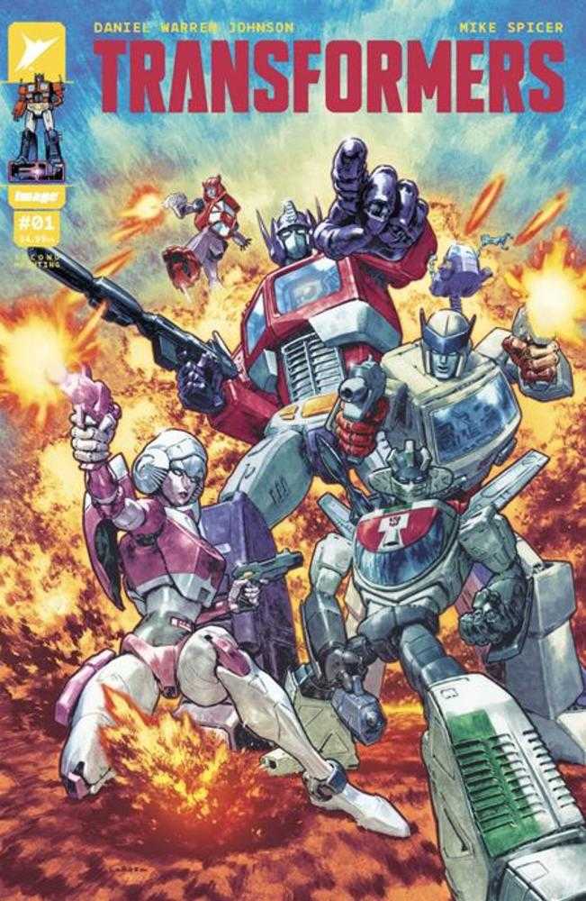 Transformers #1 Cover C Lewis Larosa Variant 2nd Print - Walt's Comic Shop