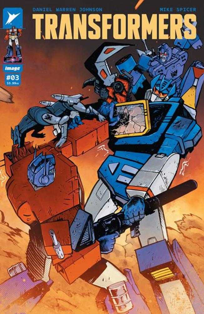 Transformers #3 Cover A Warren Johnson & Spicer - Walt's Comic Shop