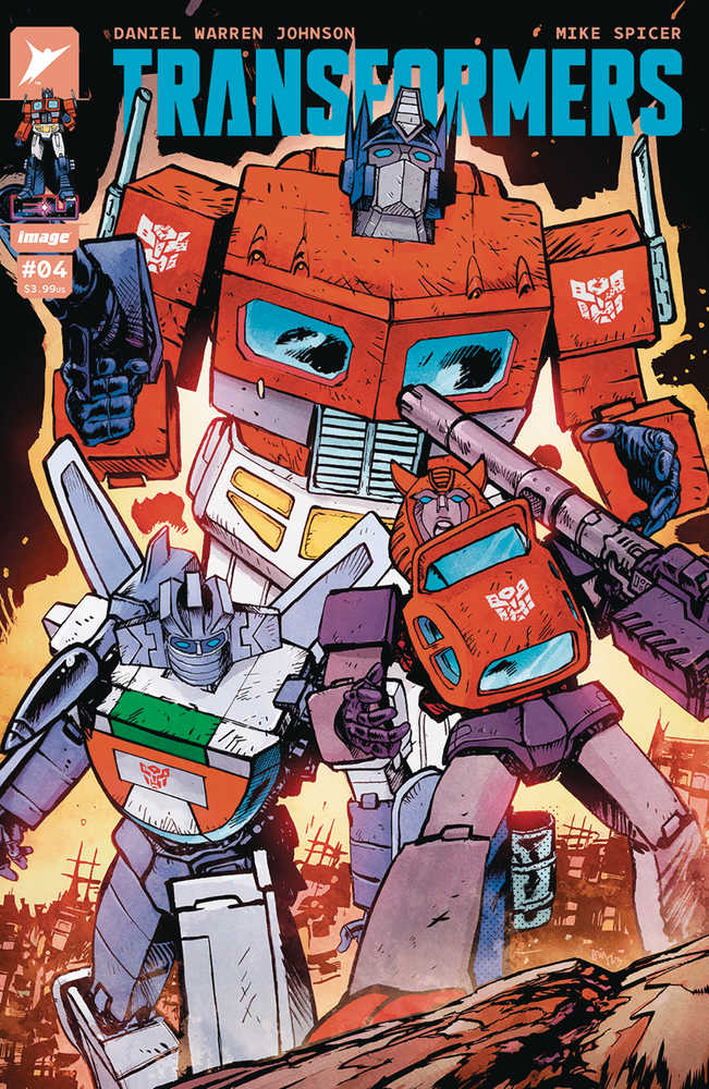 Transformers #4 Cover A Daniel Warren Johnson & Mike Spicer - Walt's Comic Shop