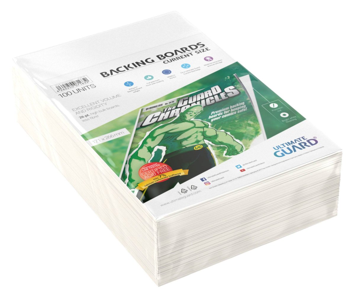 Comic Backing Boards 100-Count Packaged (Southern Hobby)