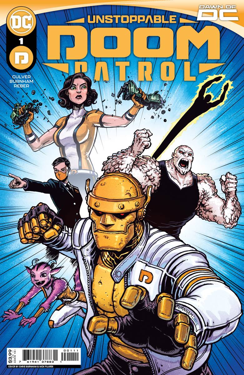 Unstoppable Doom Patrol #1 (Of 6) Cvr A Chris Burnham - Walt's Comic Shop