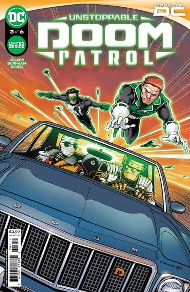 Unstoppable Doom Patrol #3 (Of 6) Cover A Chris Burnham - Walt's Comic Shop