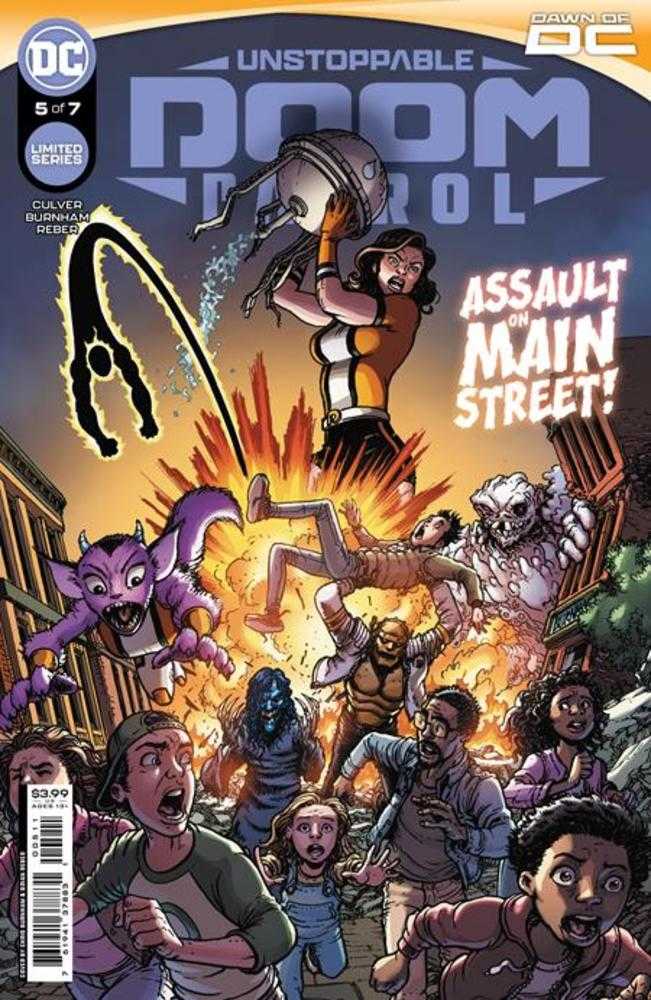 Unstoppable Doom Patrol #5 (Of 7) Cover A Chris Burnham - Walt's Comic Shop